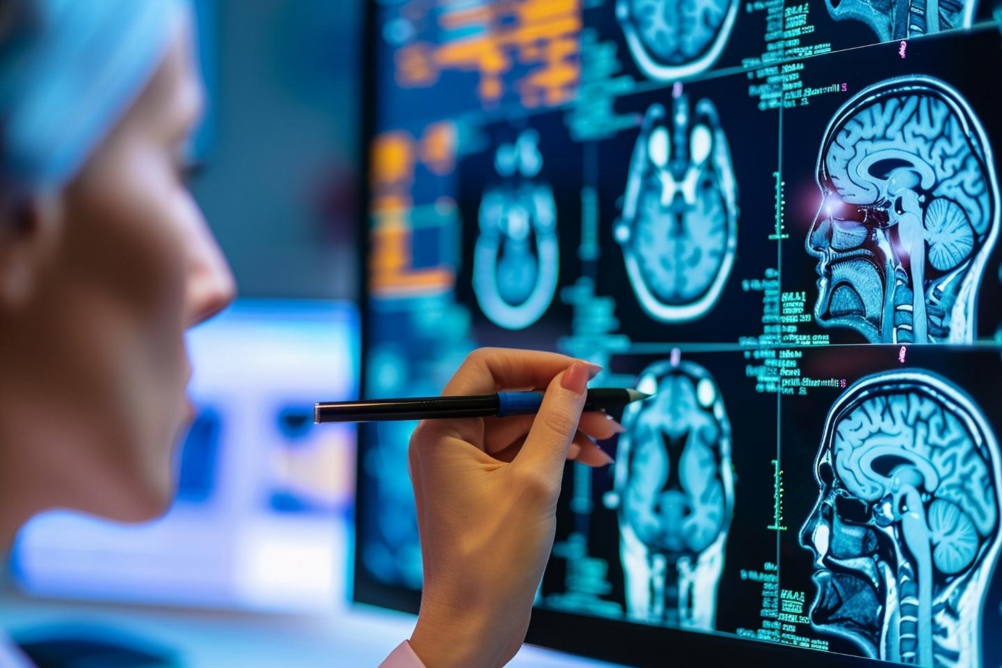 Neurološka procjena CT nalaza mozga.