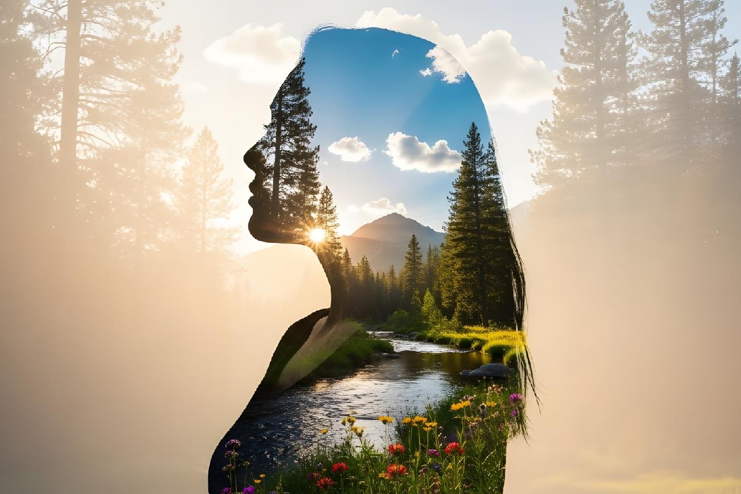 Fotografski prikaz unutarnjeg mir i sklad s prirodom.